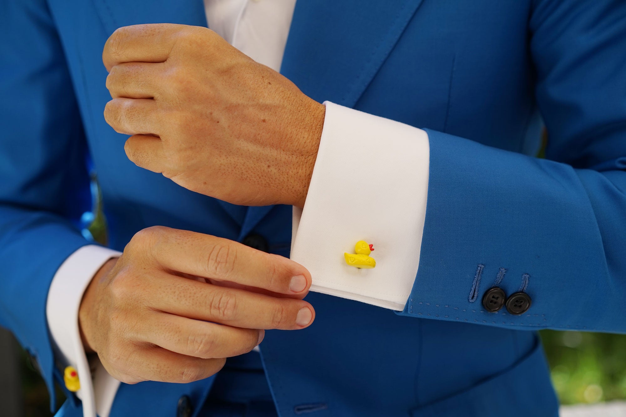 Yellow Duck Cufflinks