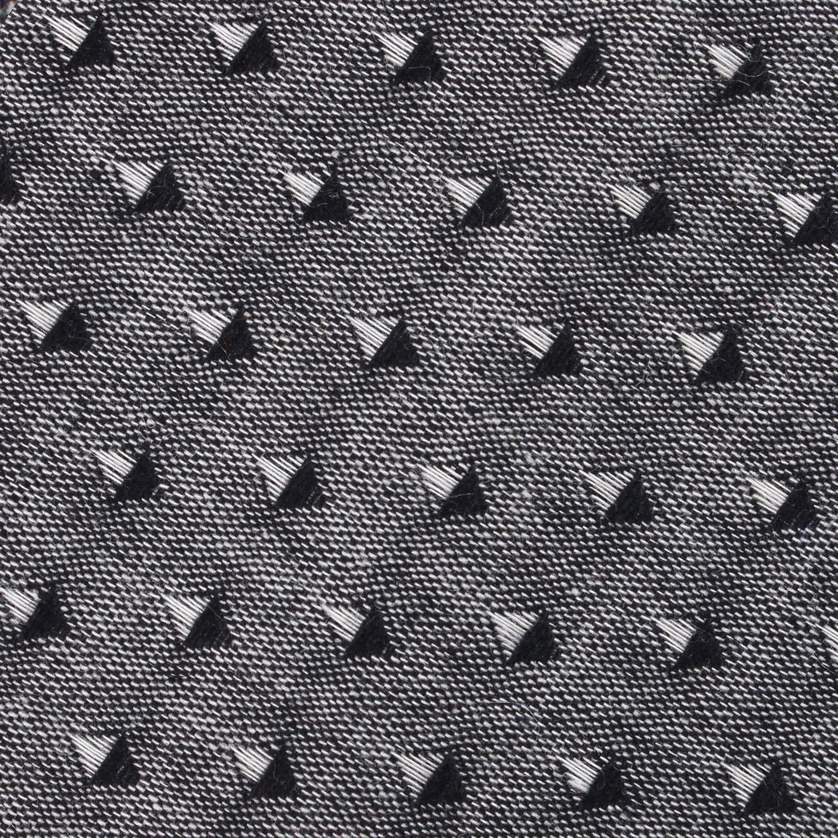 Inception Black Linen Tie