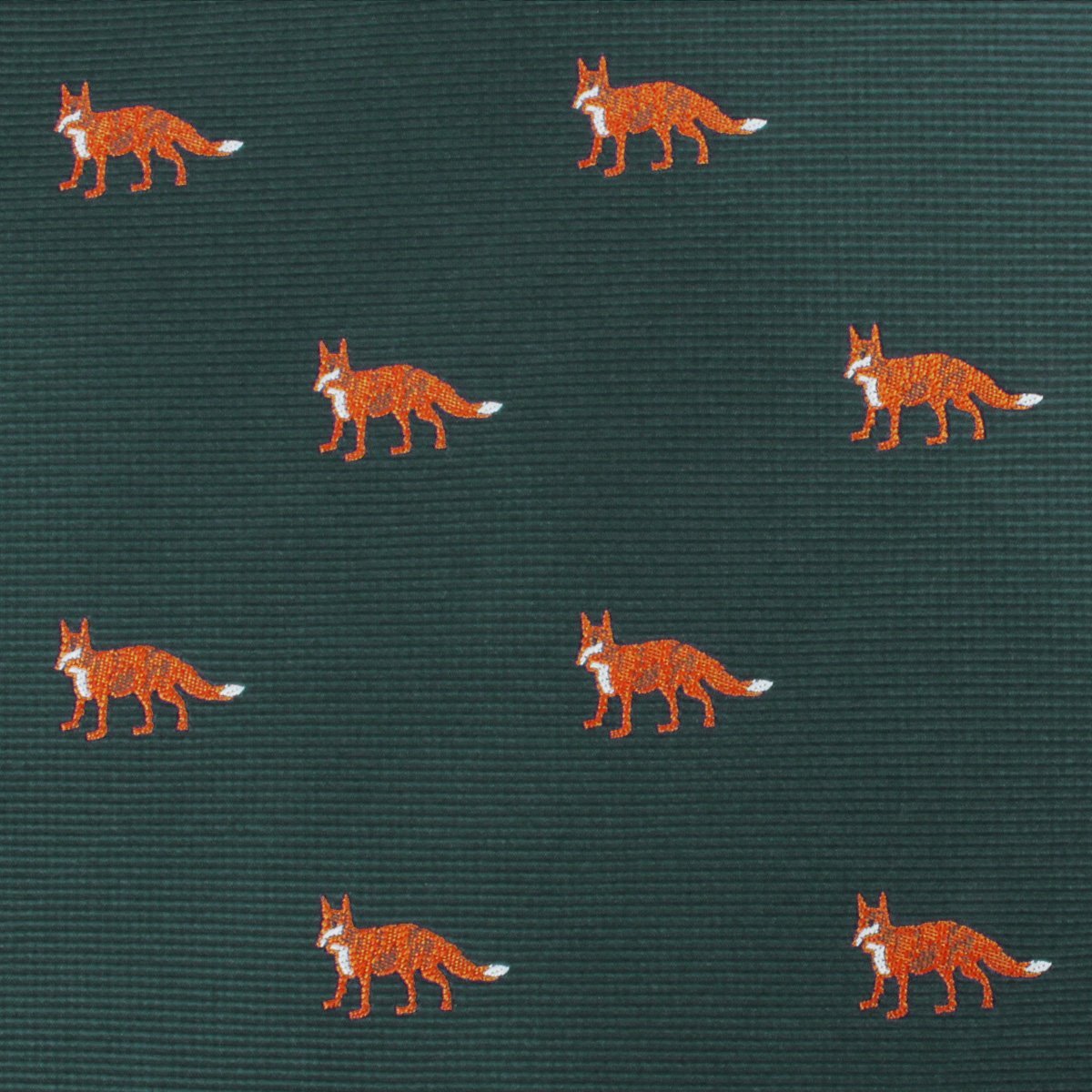 Culpeo Fox Dark Green Skinny Tie