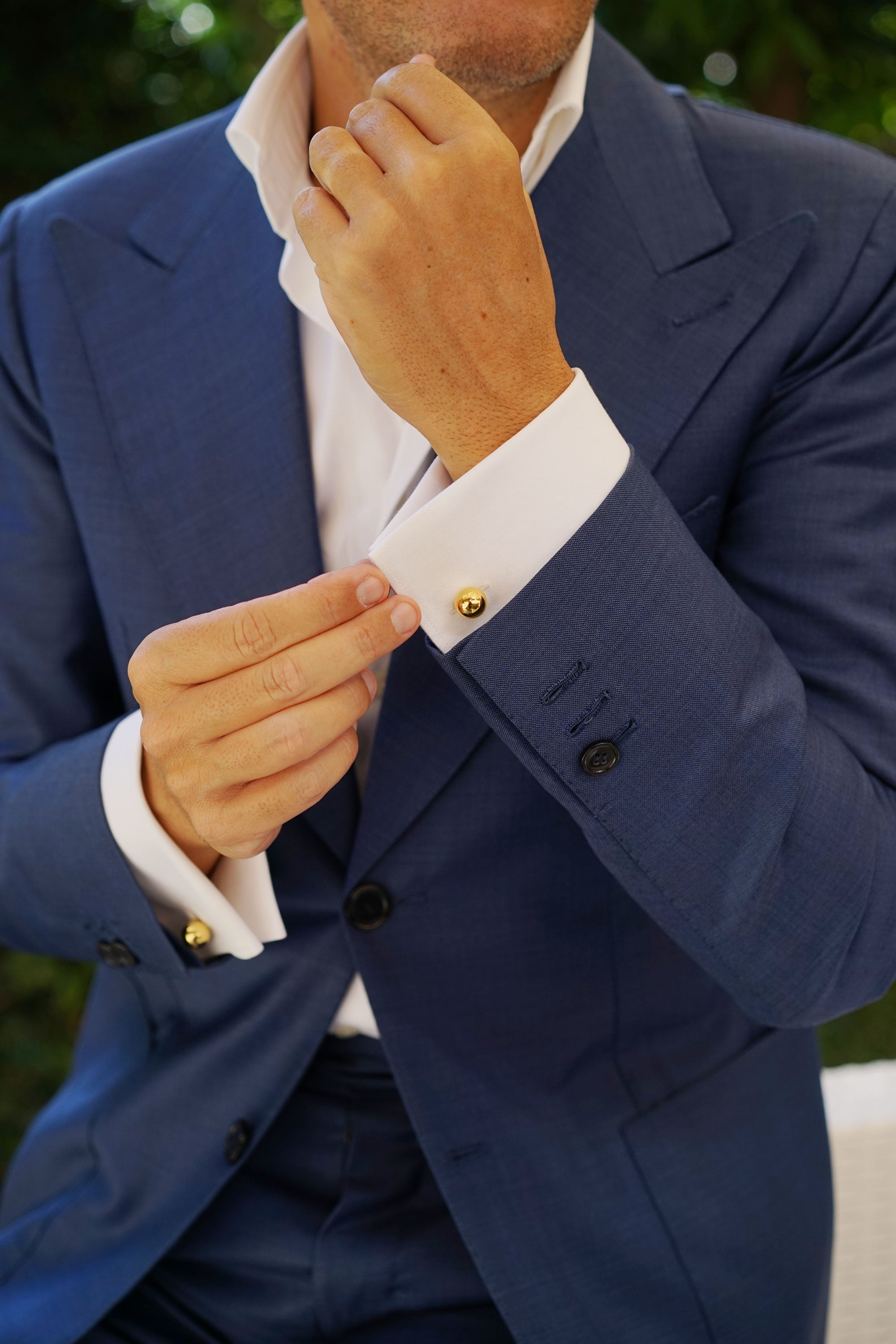 Notre Dame Gold Cufflinks