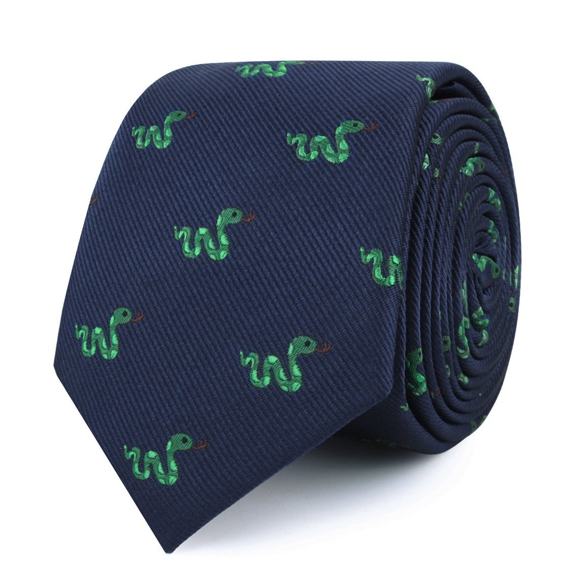 Jelly Snake Skinny Tie