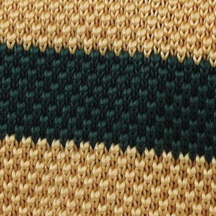 Jim Dean Green Knitted Tie