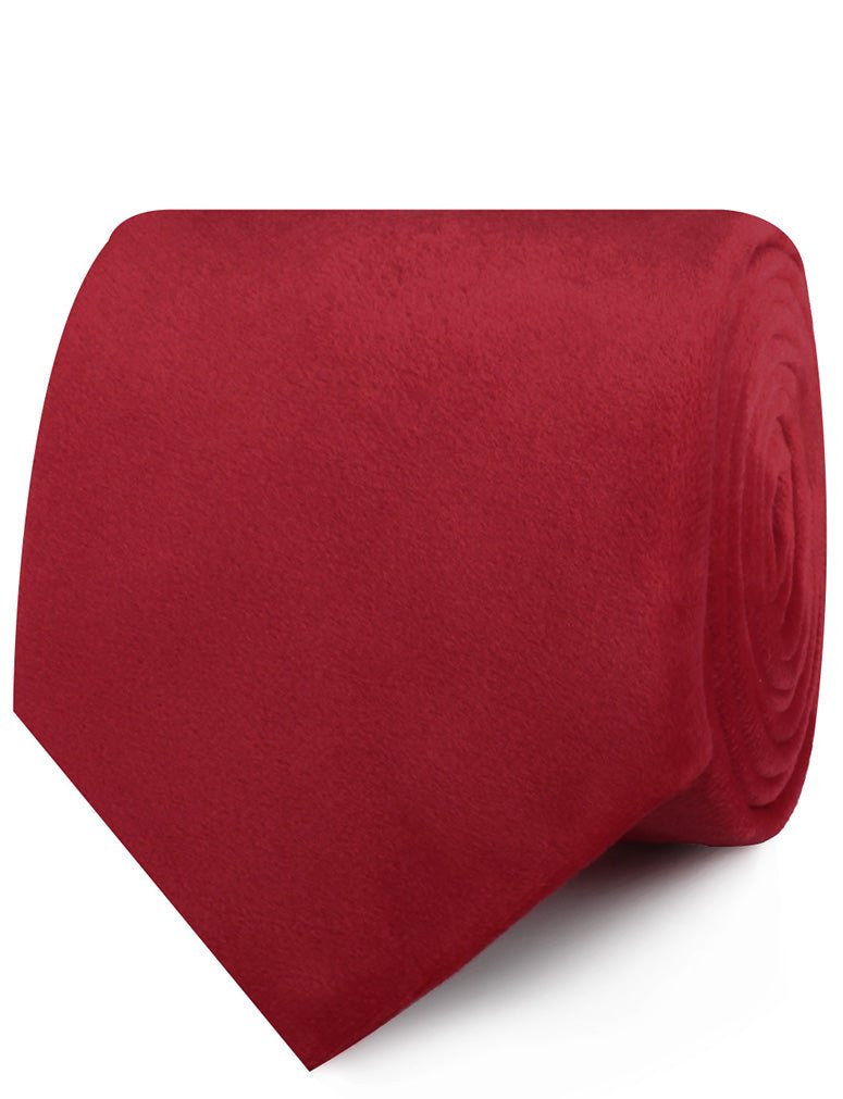 Red Velvet Necktie