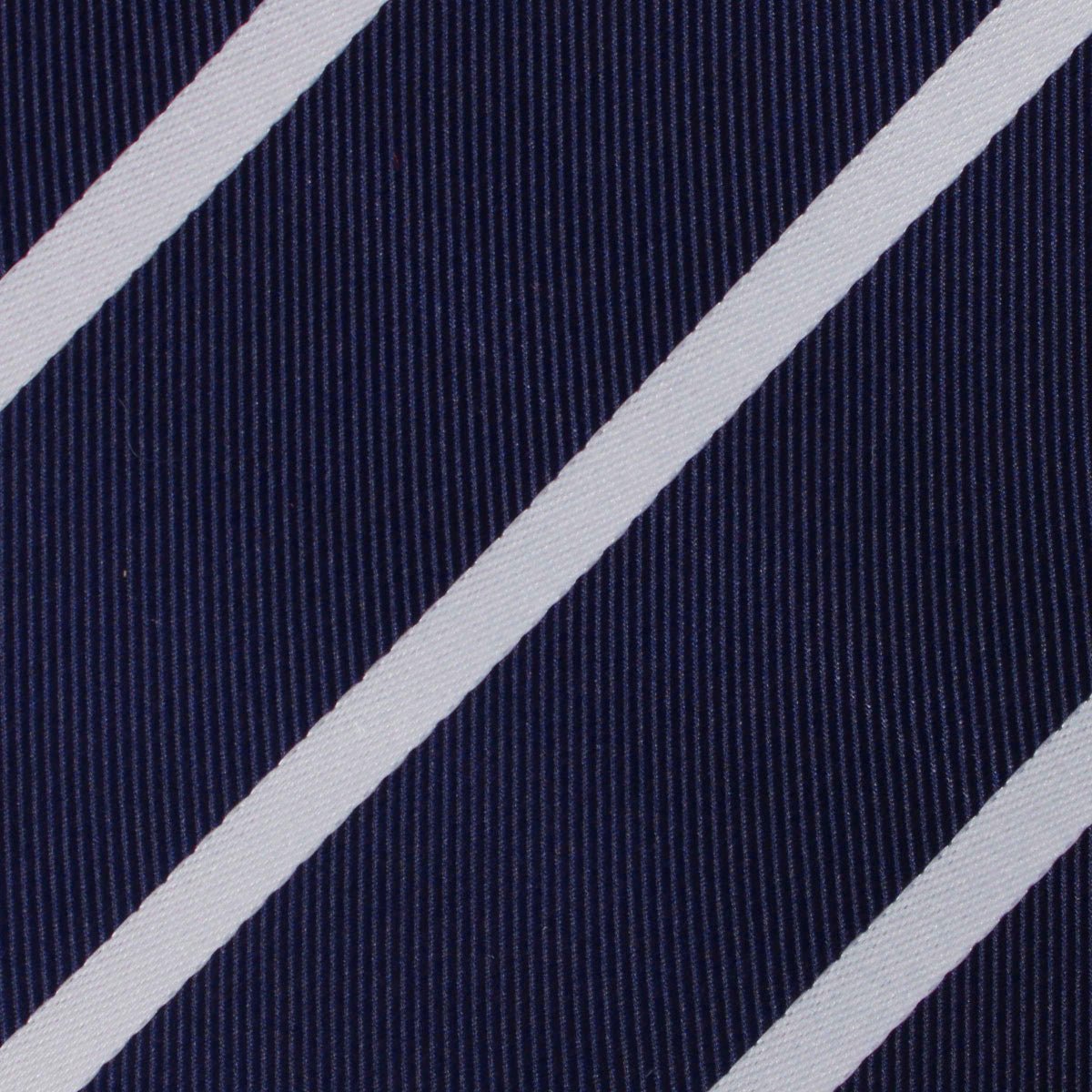 Navy Blue Pencil Stripe Tie