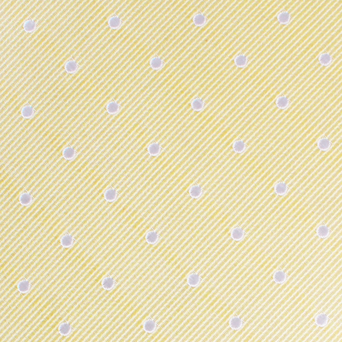 Champagne Polka Dot Bow Tie