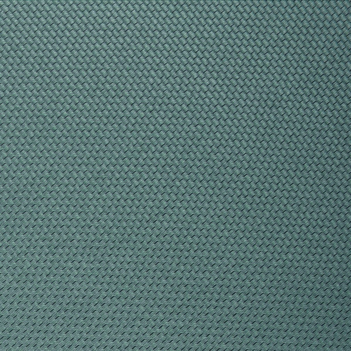 Dusty Teal Blue Weave Pocket Square