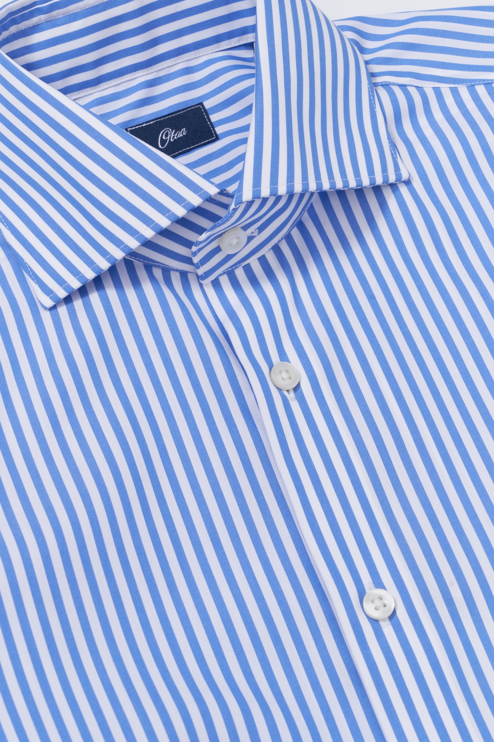 Brentley Blue Stripe Poplin Shirt