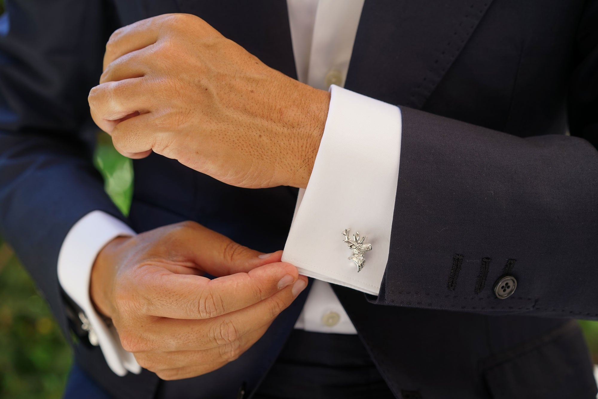 American Deer Cufflinks