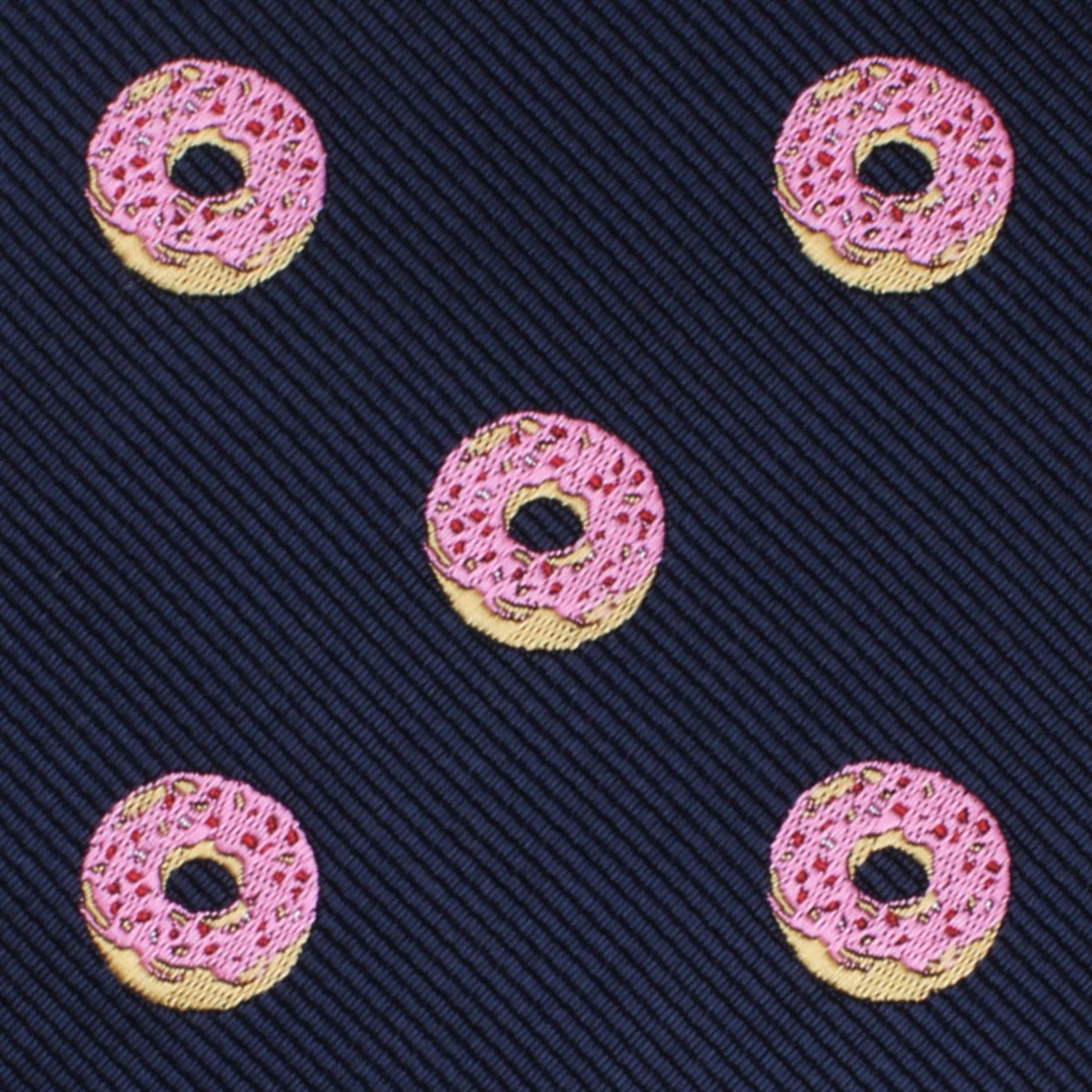 Pink Donuts Self Bow Tie