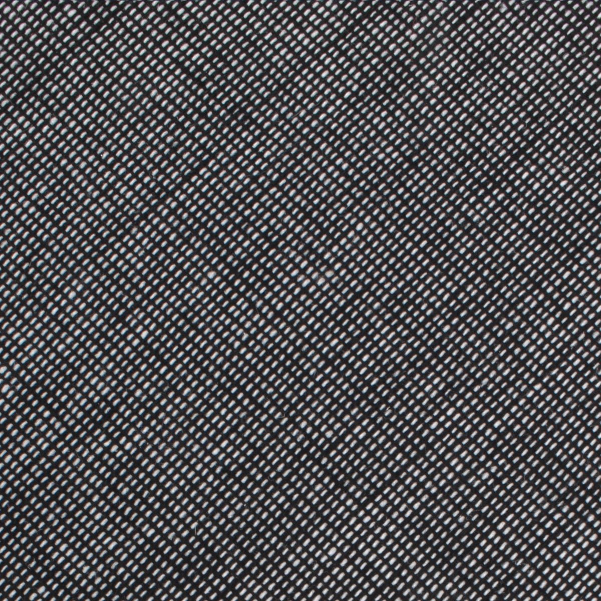 Fabric Swatch (Y316) - Black Needle Stitch Linen