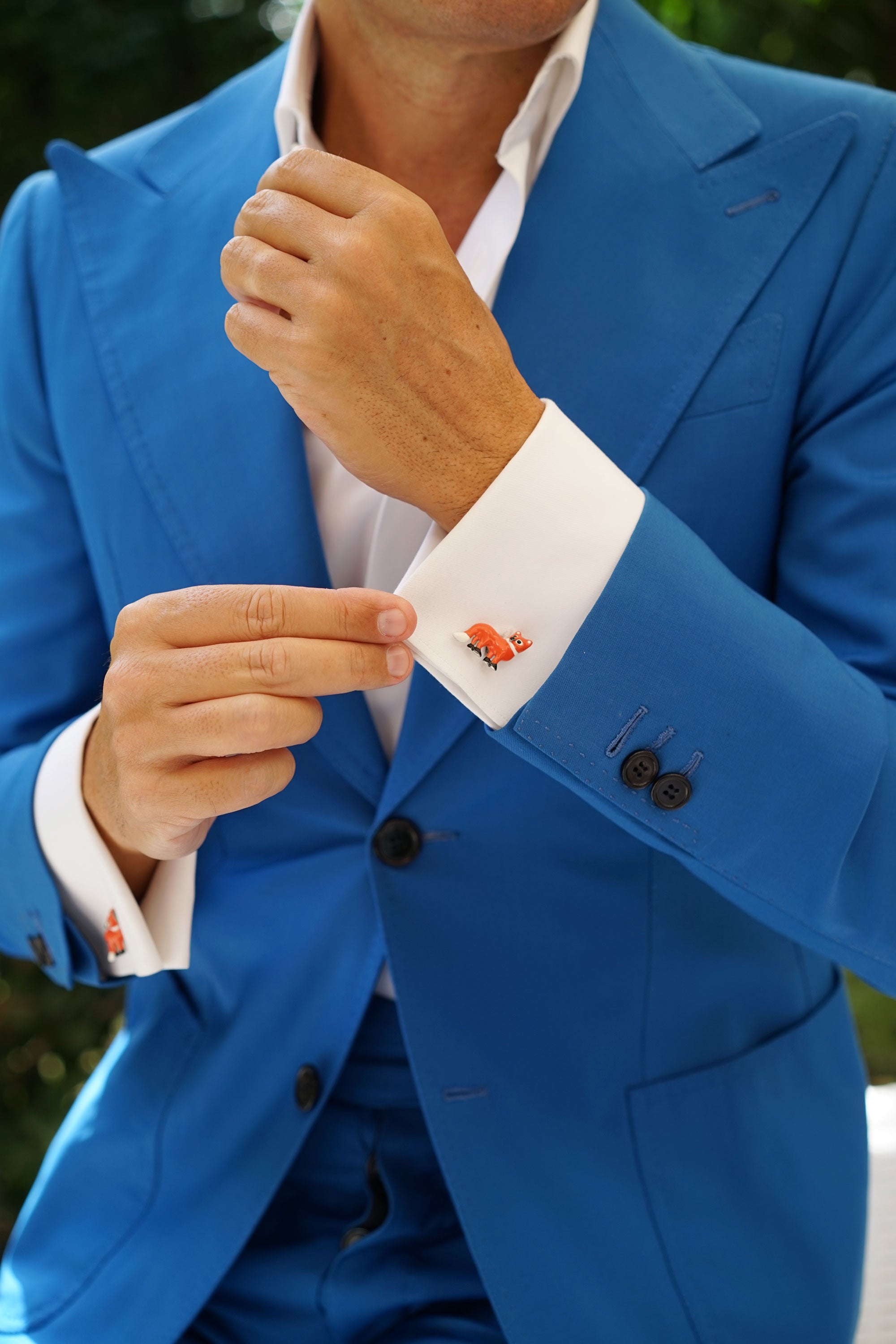 Red Fox Cufflinks