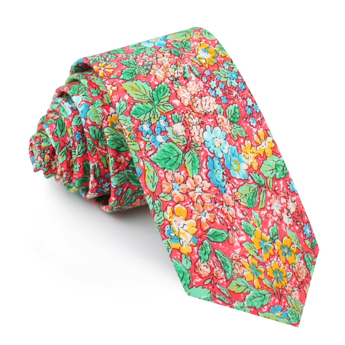 Gardens of Versailles Floral Skinny Tie