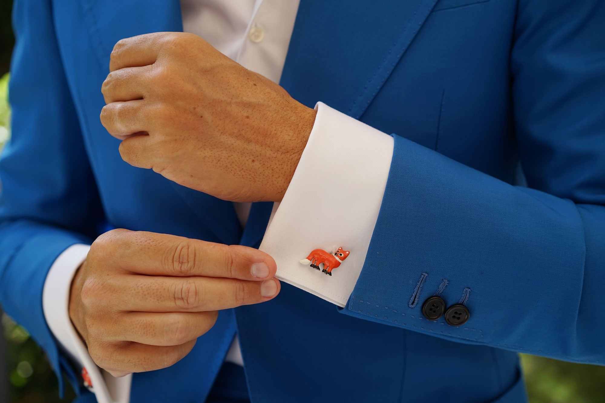 Red Fox Cufflinks