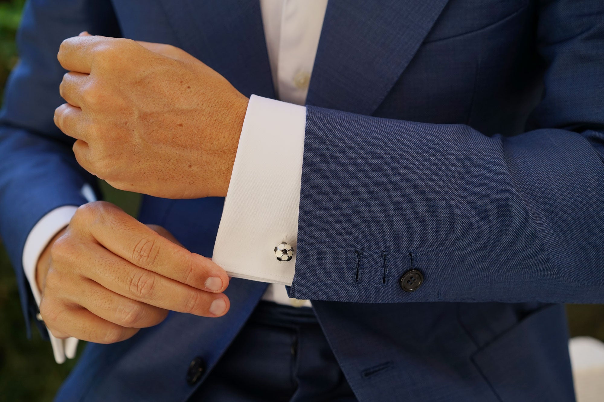 Soccer Ball Cufflinks