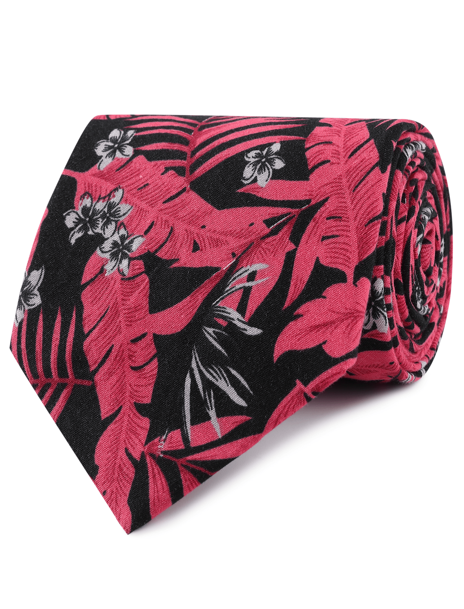 Cala d’Or Crimson Palm Necktie