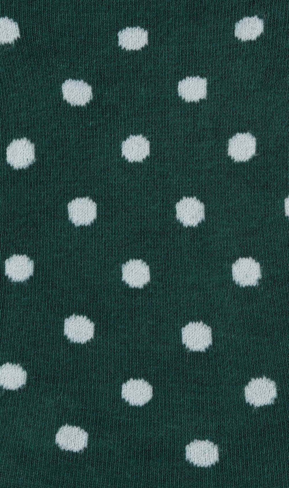 Olive Green Dot Low Cut Socks