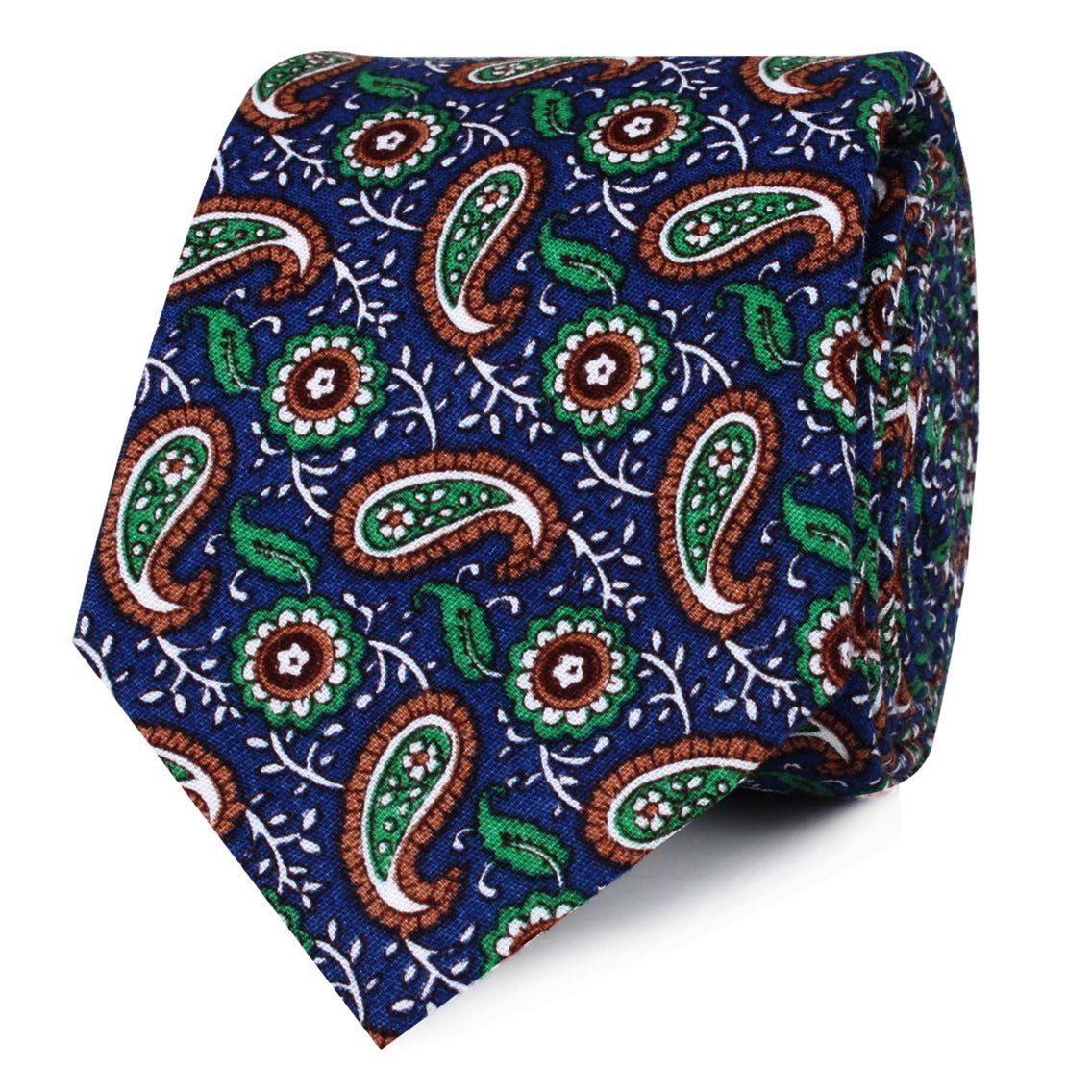 Dora Riparia Paisley Skinny Tie