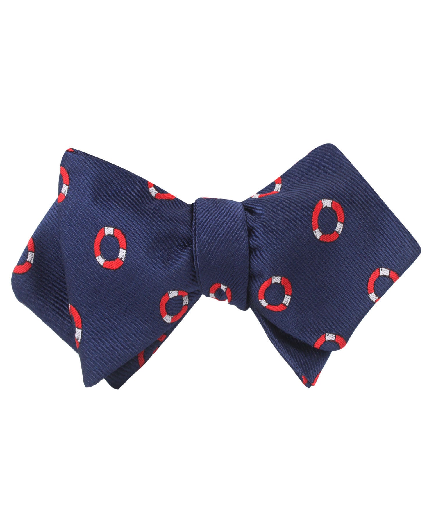 Nautical Float Diamond Self Bow Tie