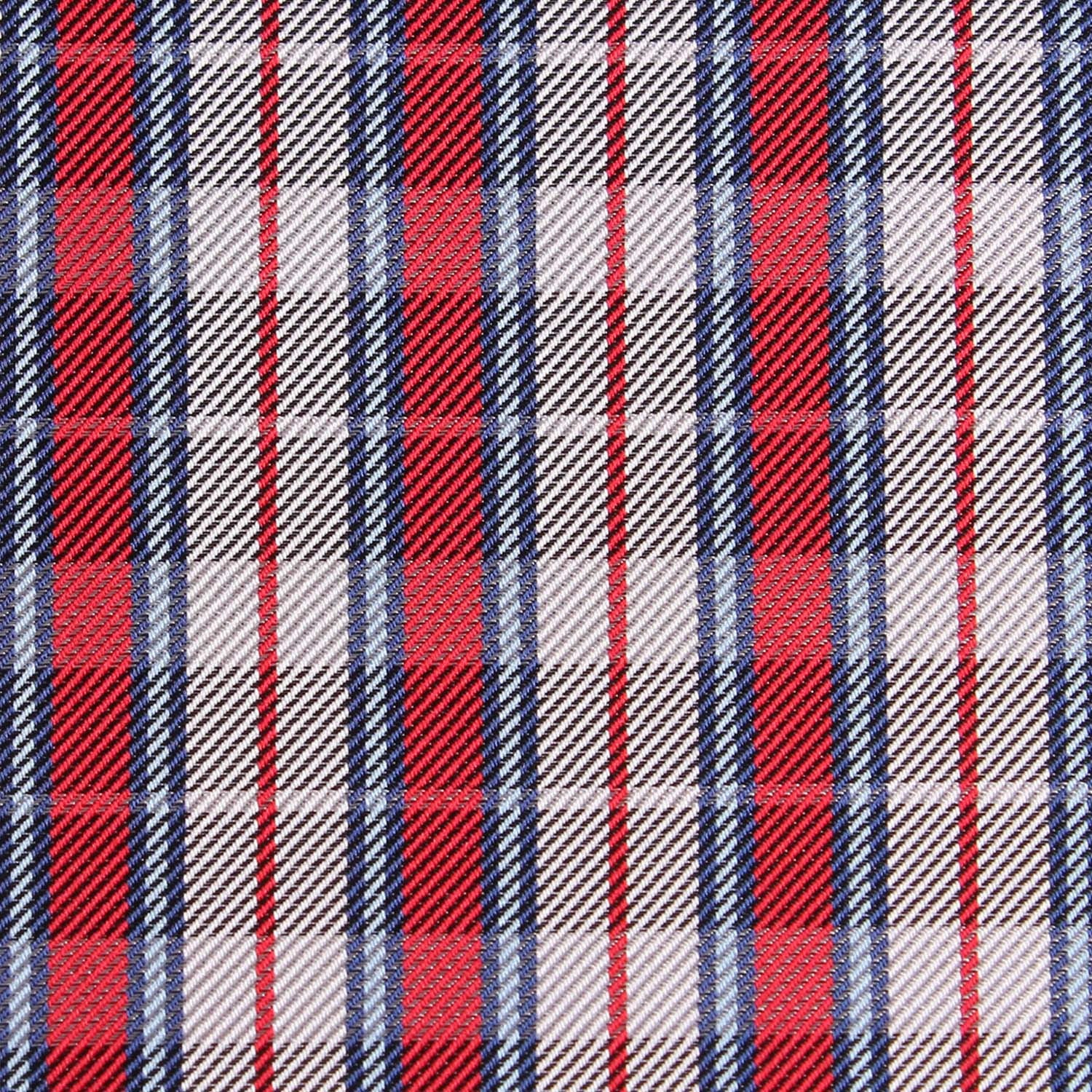 Tango Maroon with Blue Stripes Bow Tie