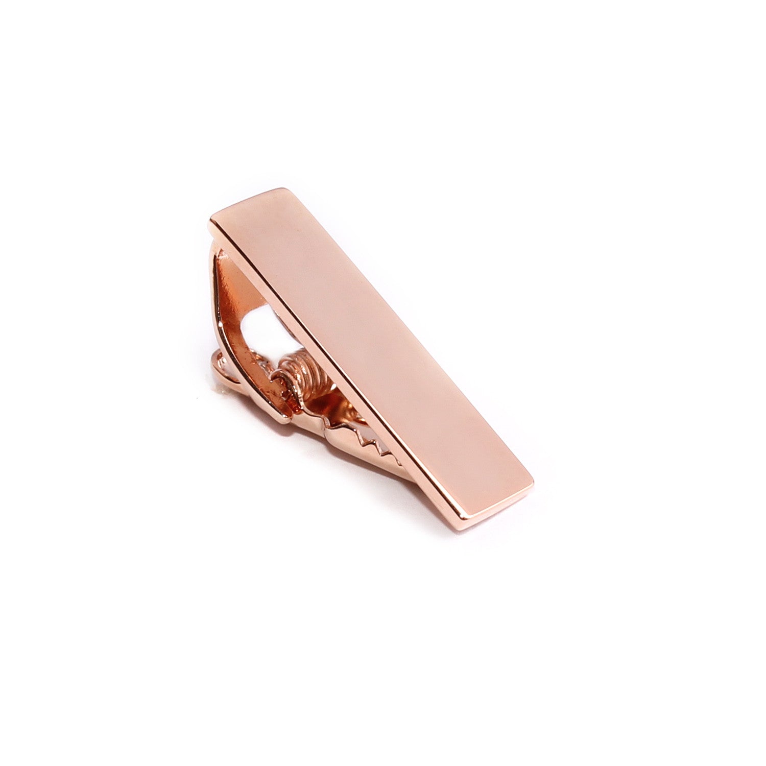 Mini Shining Rose Gold Skinny Tie Bar