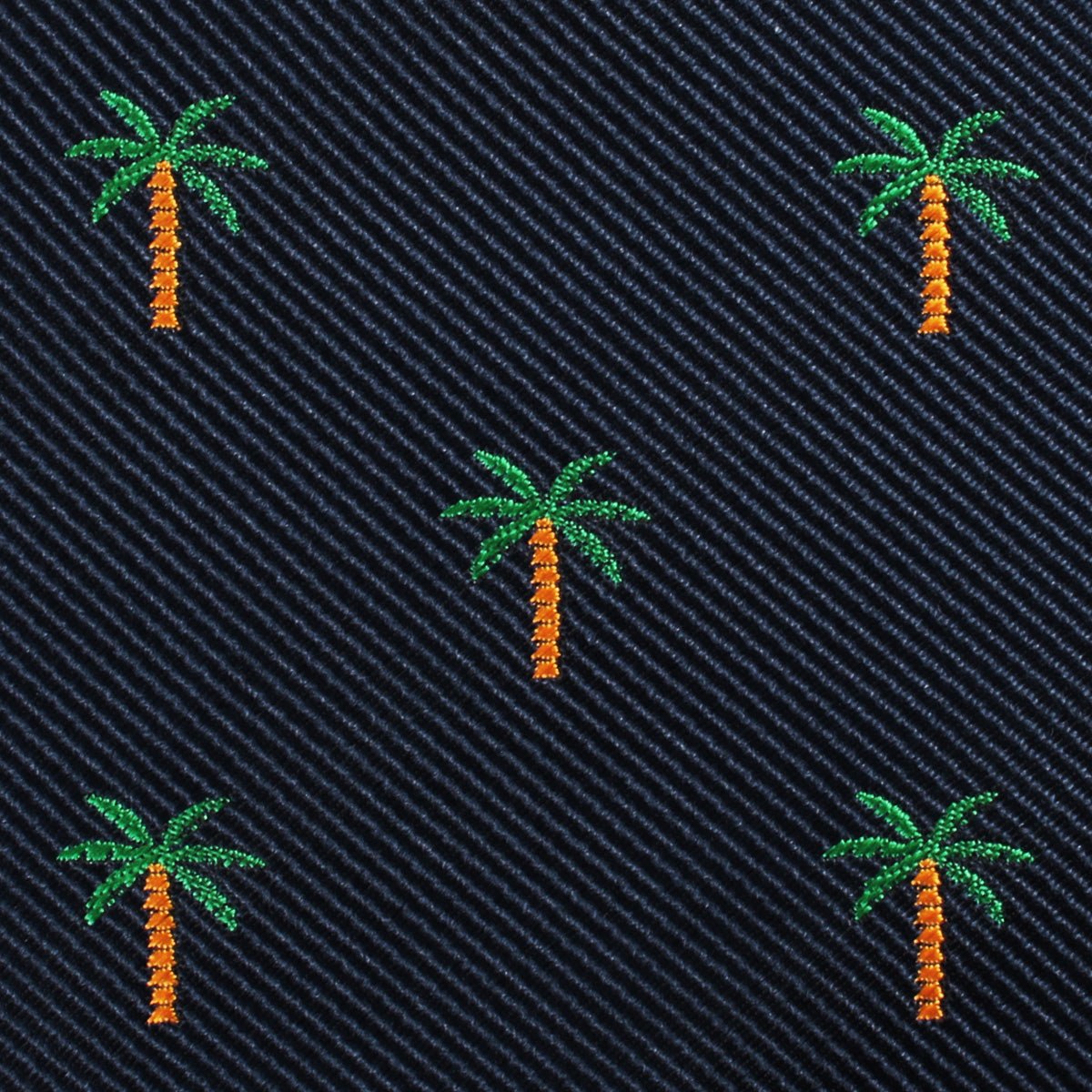 Aitutaki Palm Tree Skinny Tie