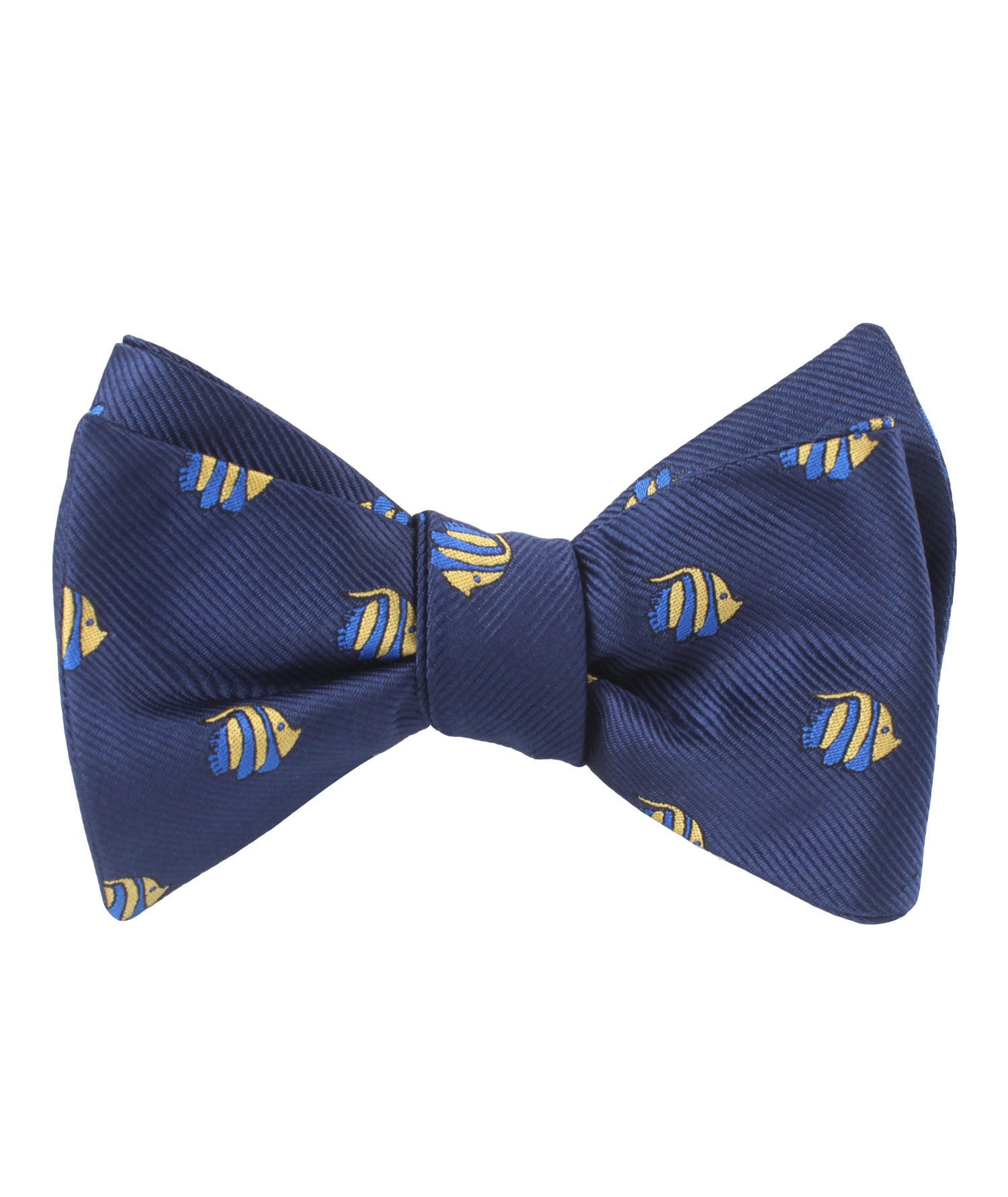 Tropical Fijian Fish Self Bow Tie