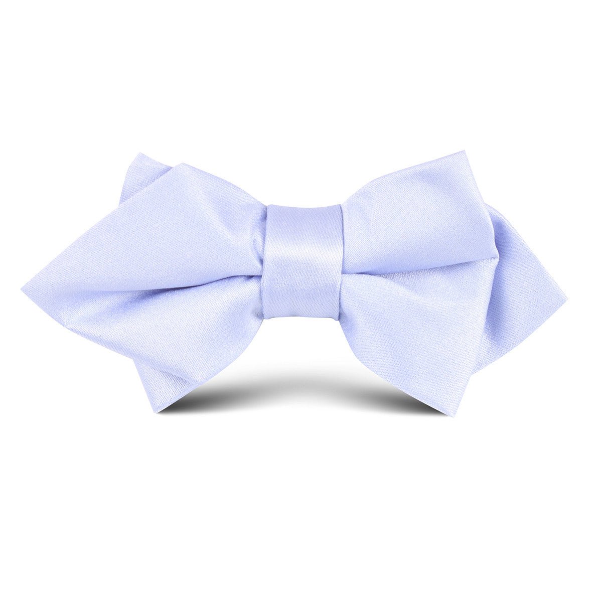 Lavender Purple Satin Kids Diamond Bow Tie