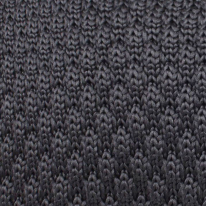 Kingston Grey Knitted Tie