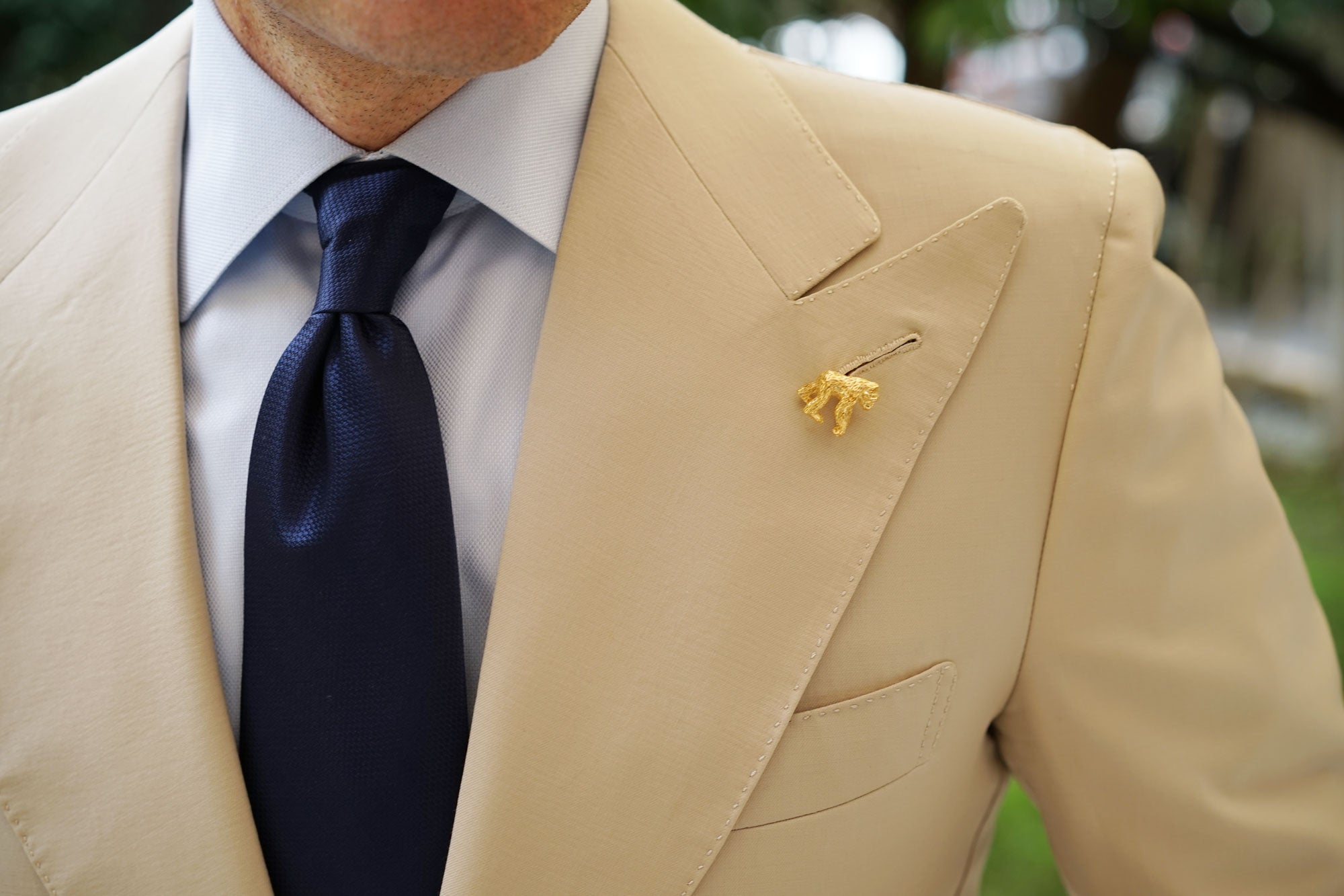 Golden Harambe Lapel Pin