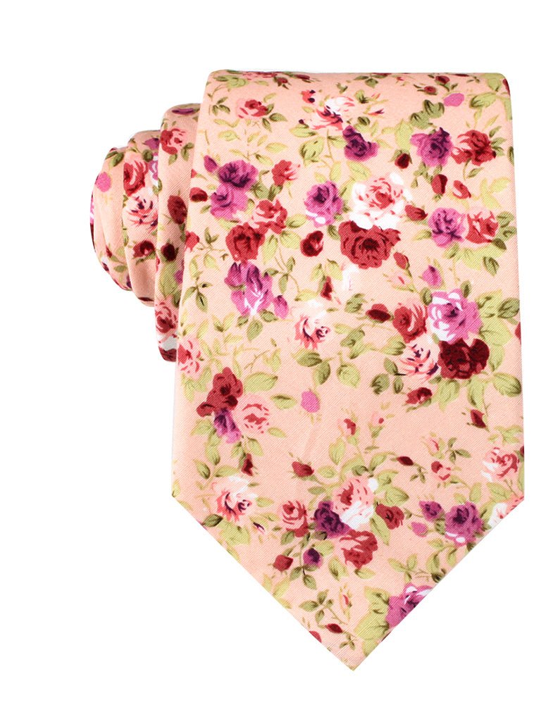 Les lysées Floral Necktie