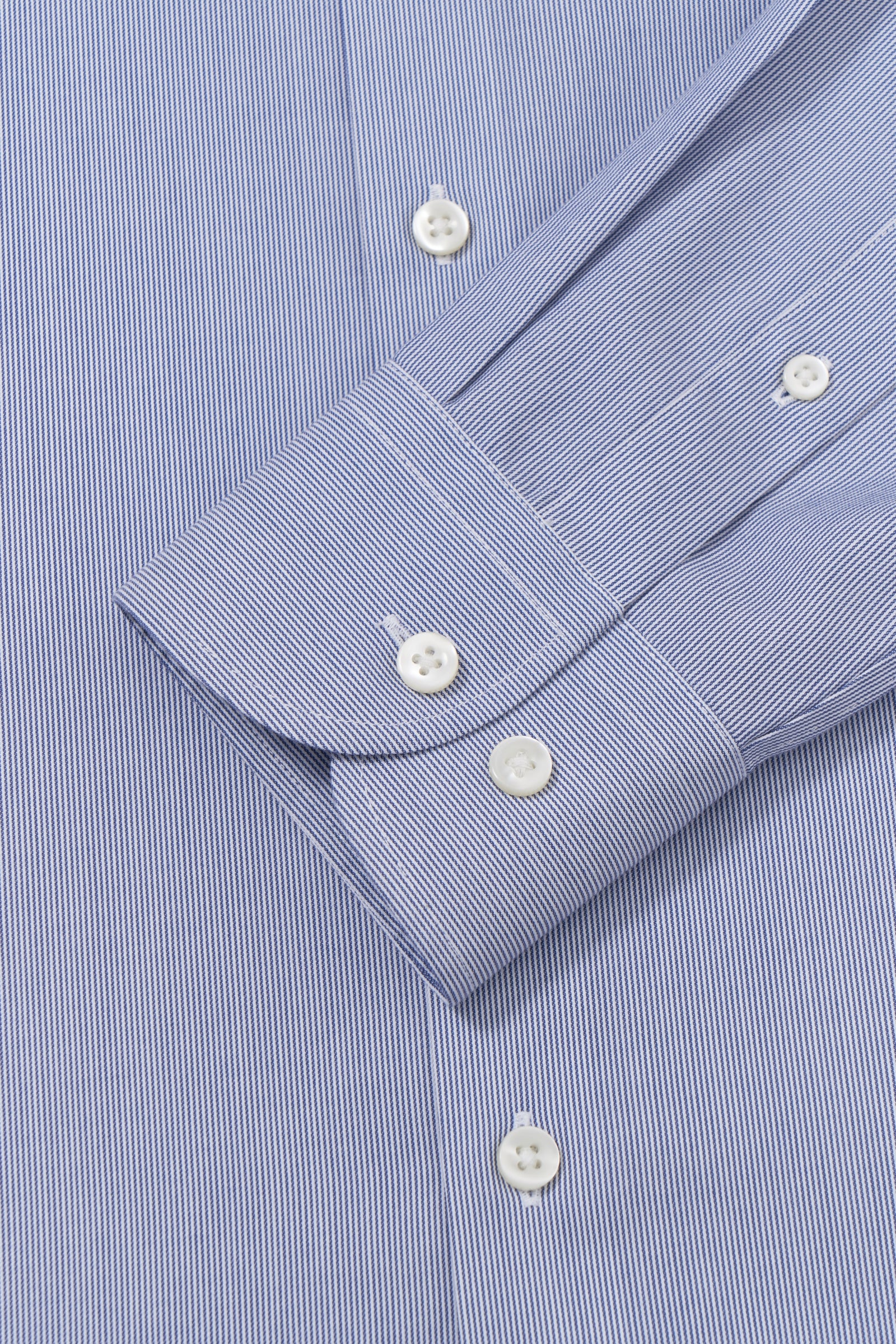 Hanna Blue Twill Non-Iron Shirt