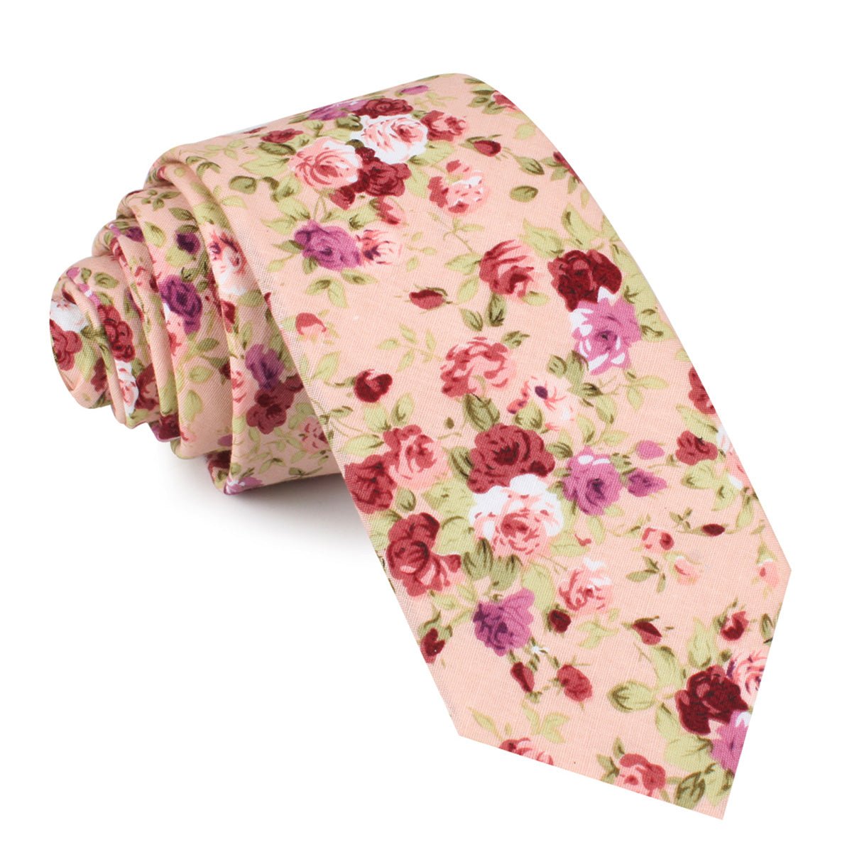 Les lysées Floral Skinny Tie