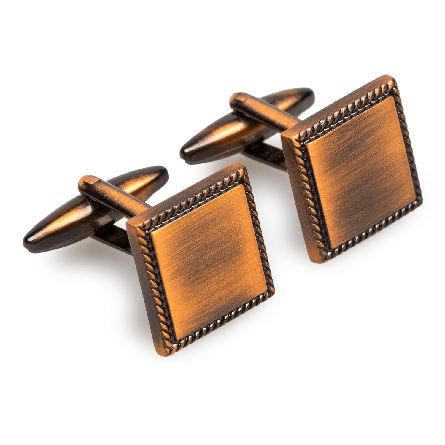 Giotto Antique Copper Cufflinks