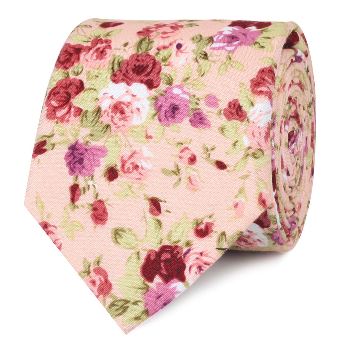 Les lysées Floral Skinny Tie