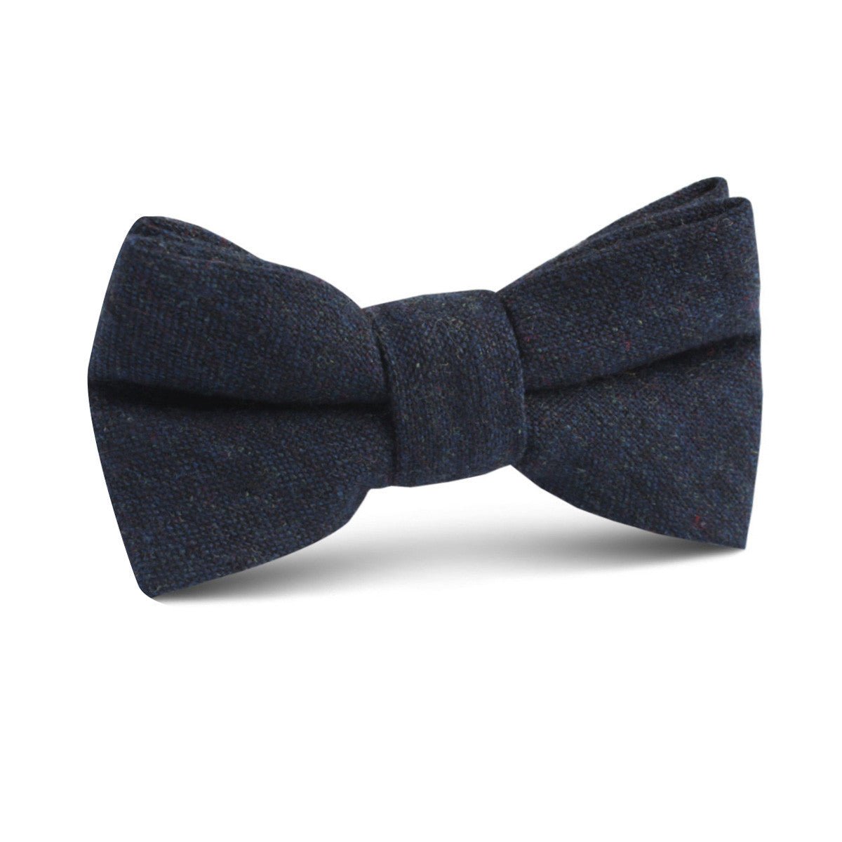 Deep Blue Cotswold Wool Kids Bow Tie