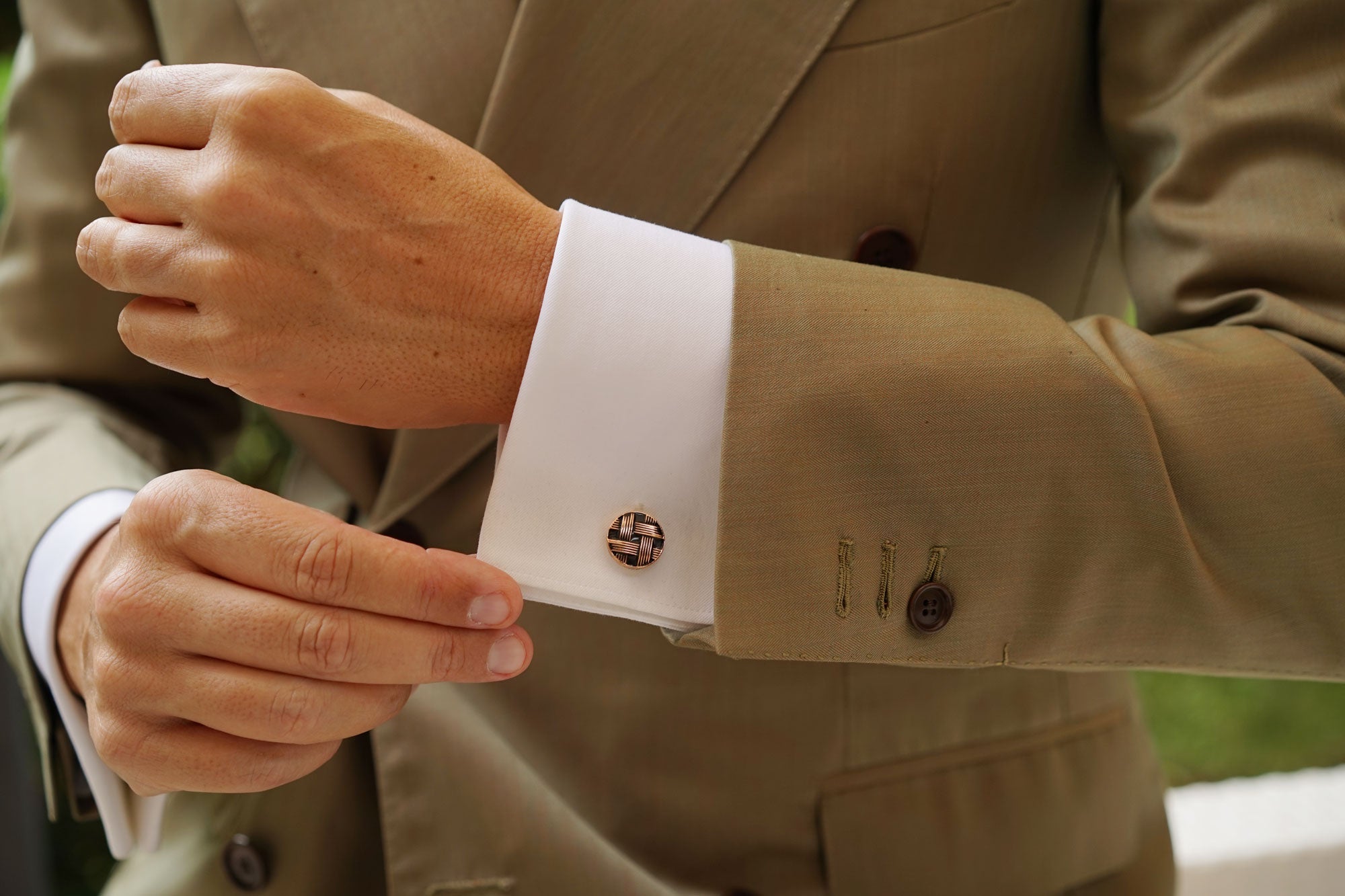 Henri Matisse Rose Gold Cufflinks