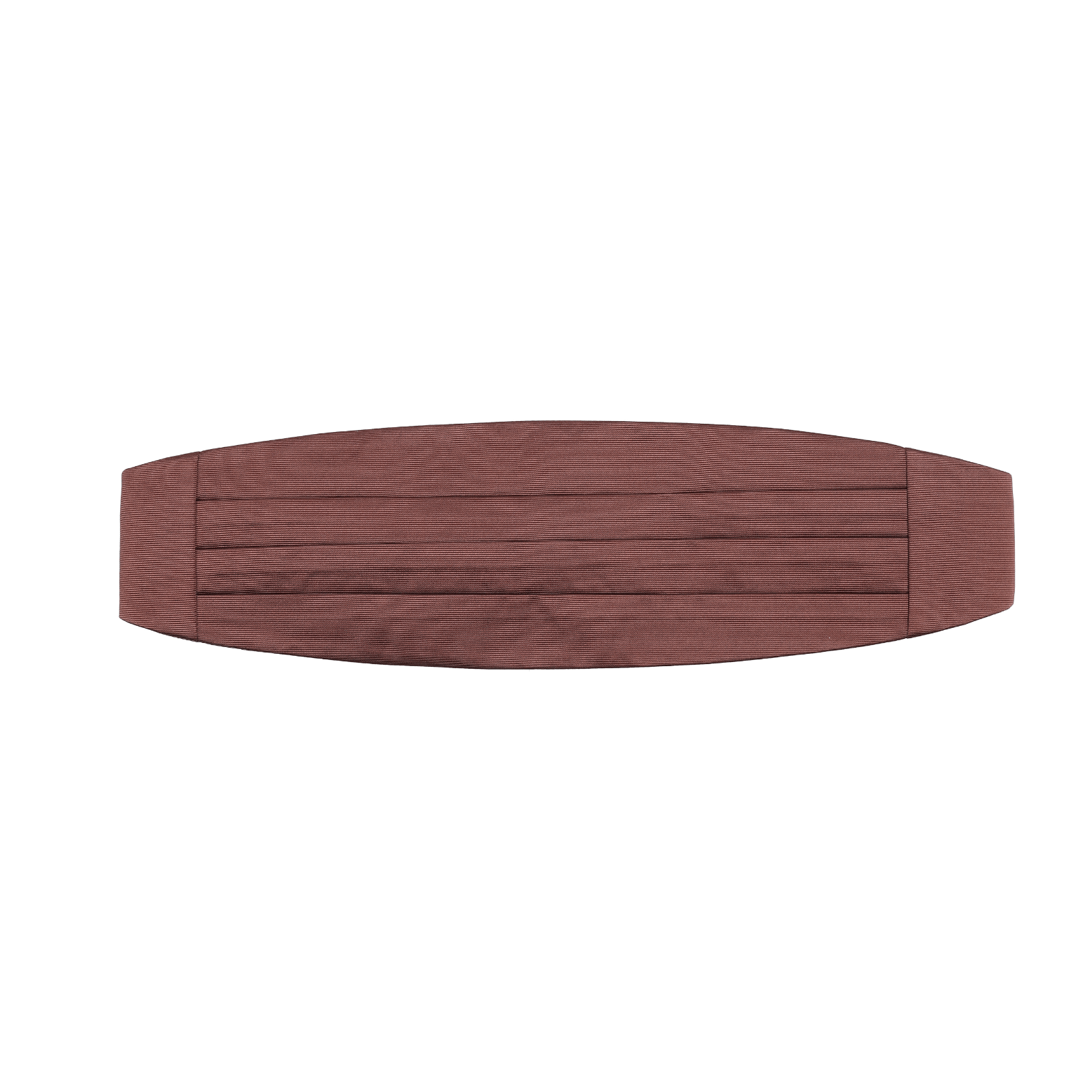 Chocolate Brown Twill Cummerbund