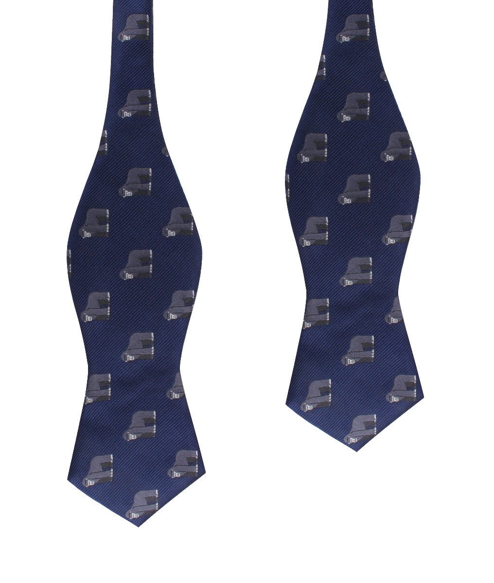 Mountain Gorilla Diamond Self Bow Tie