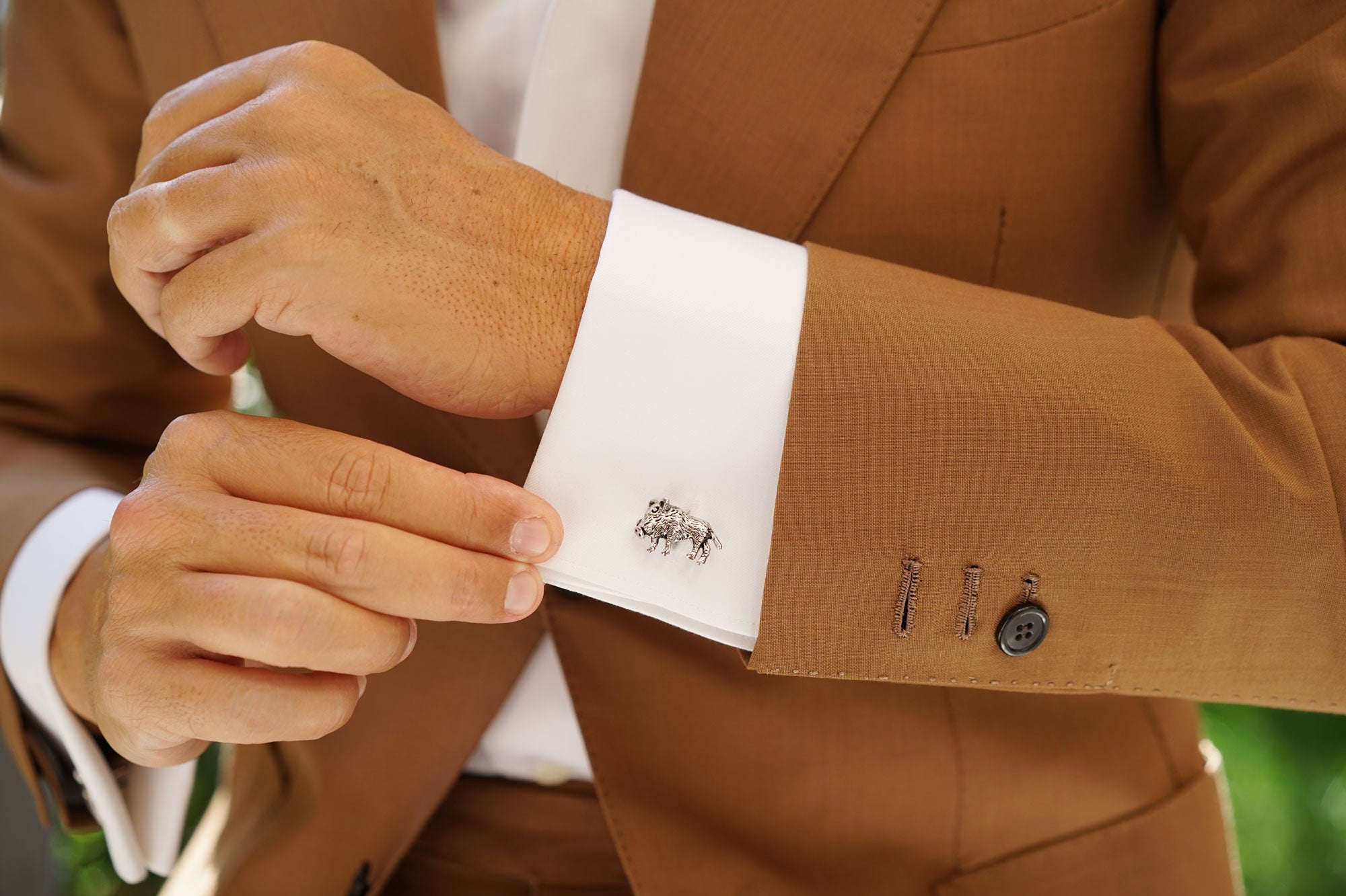 Sahara Warthog Cufflinks