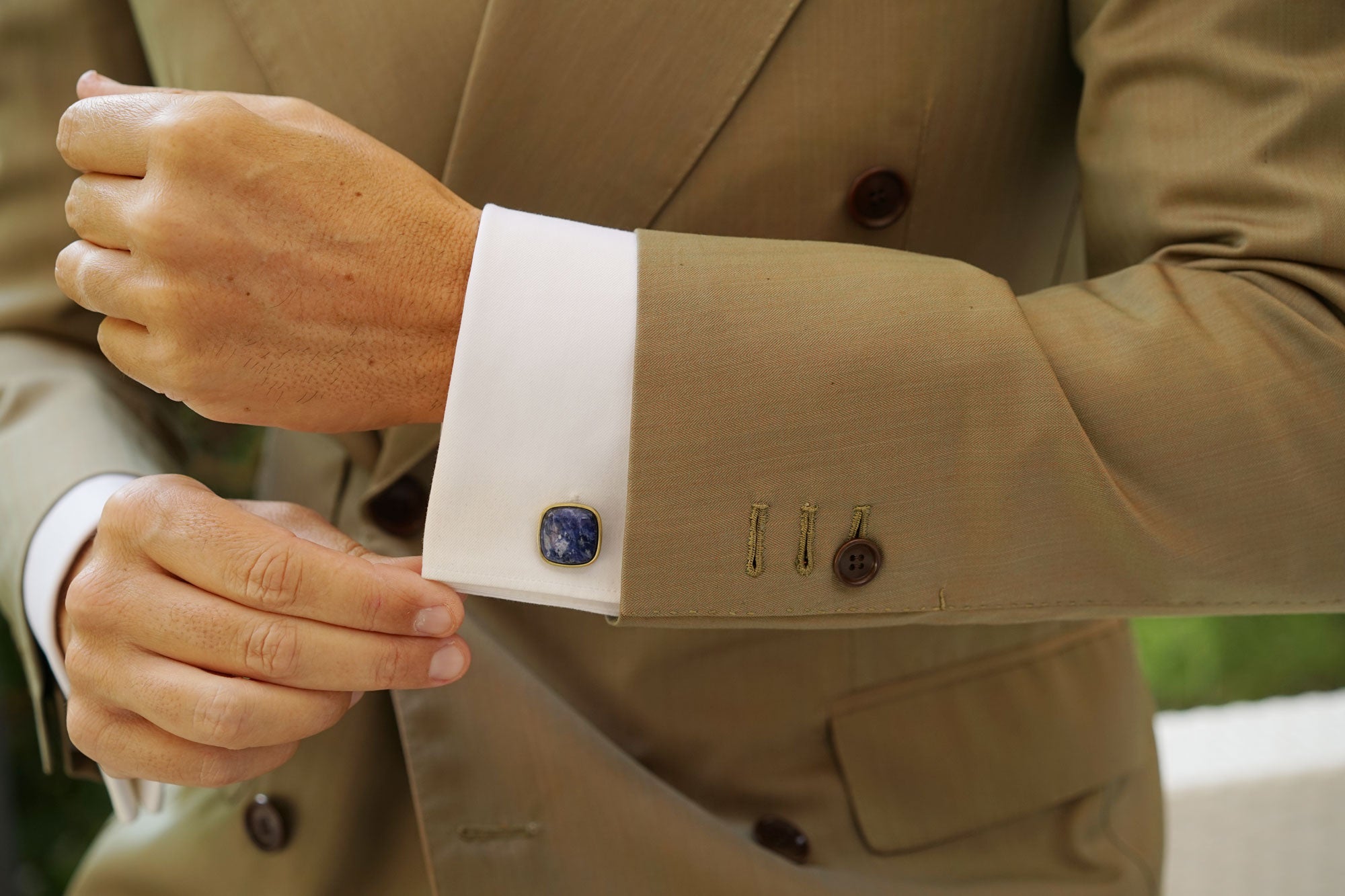 Sodalite Antique Gem Cufflinks