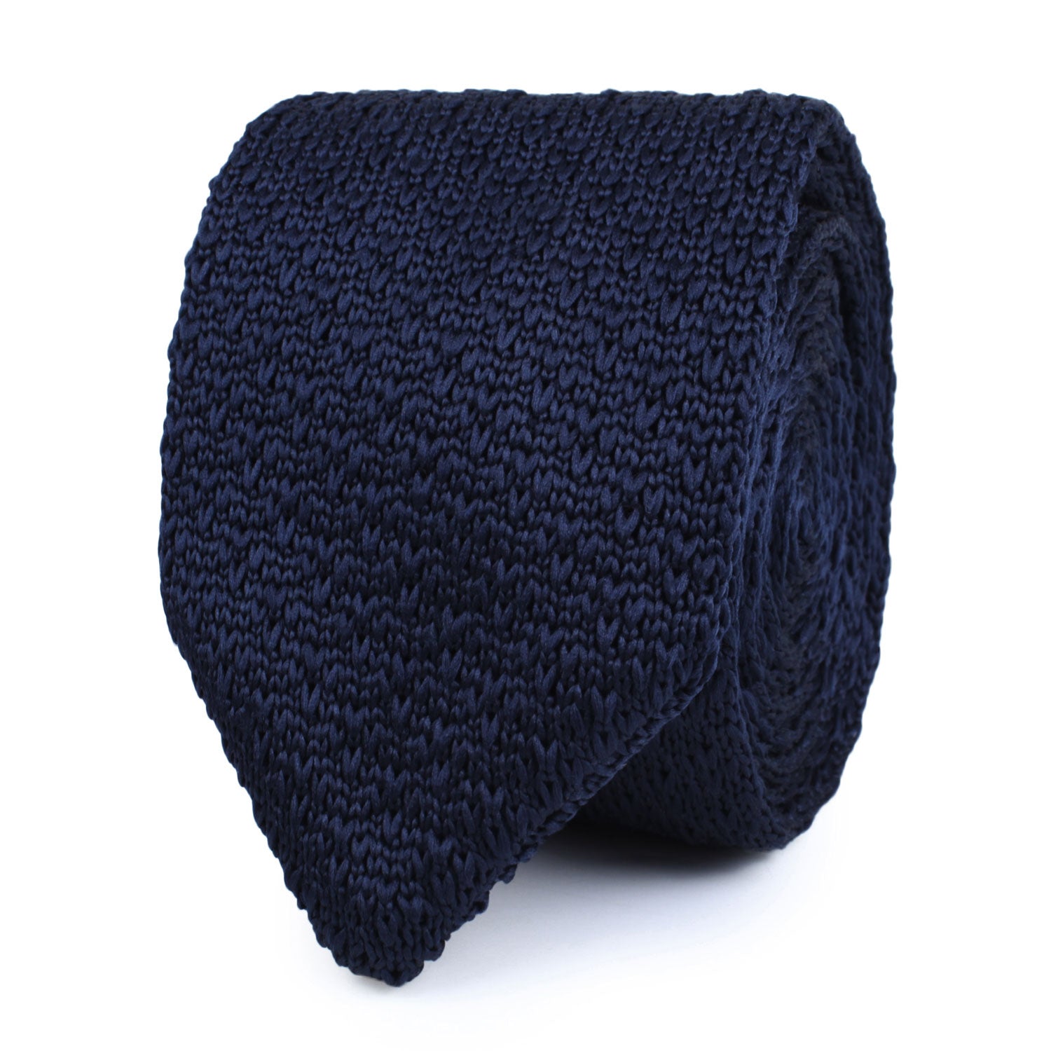 Aurora Navy Knitted Tie