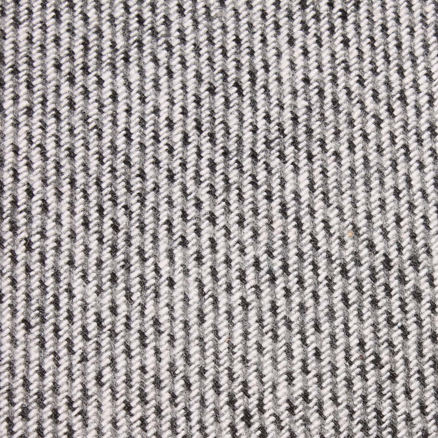 Dark Grey Tweed Linen Pocket Square