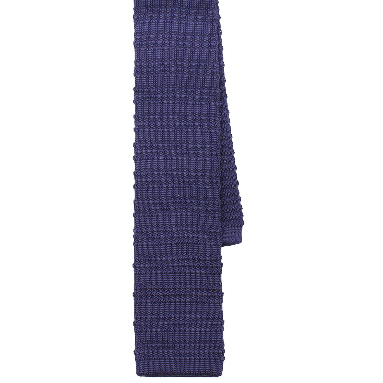 Dark Purple Knitted Tie