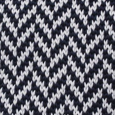 Django Herringbone Knitted Tie