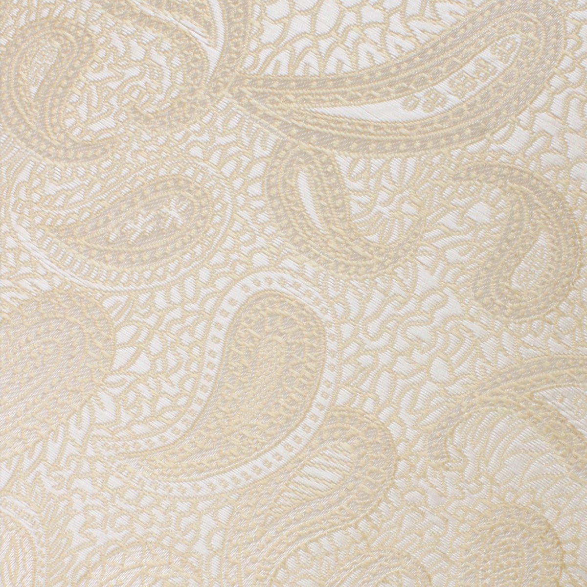 Champagne Desert Paisley Pocket Square