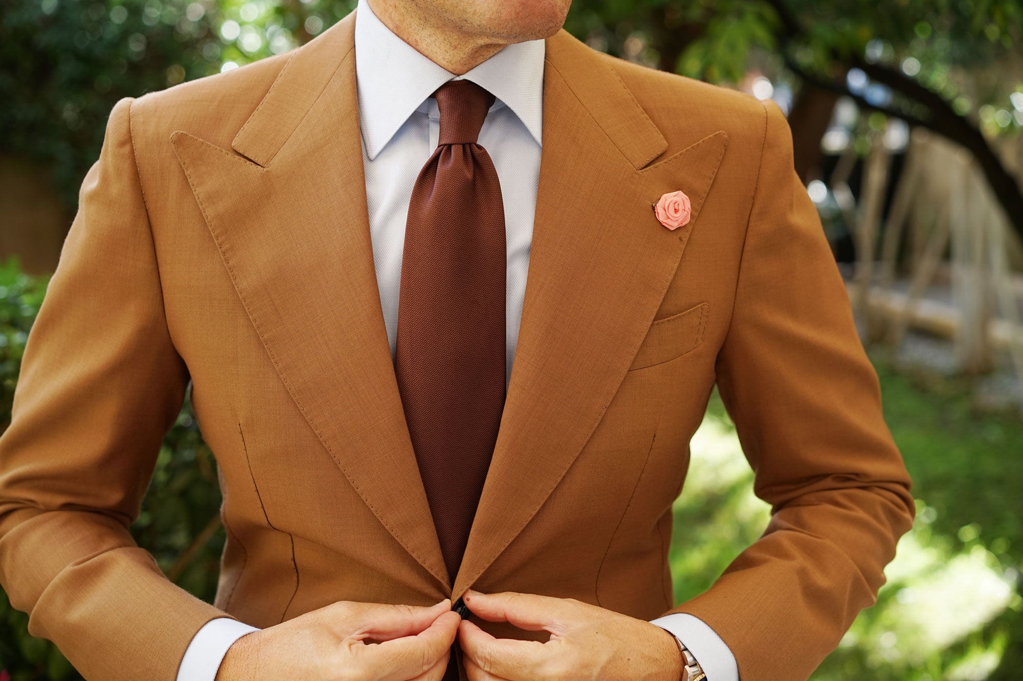 Ethereal Peach Lapel