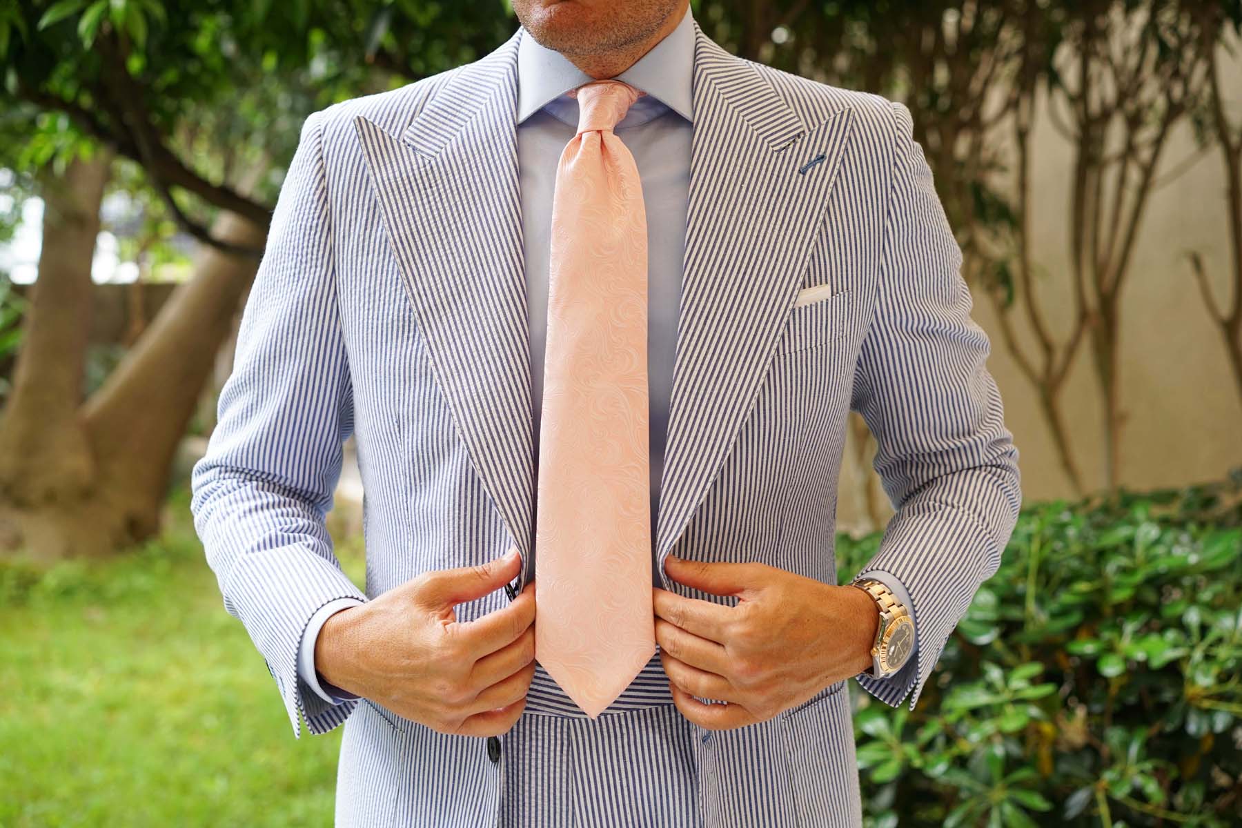 Blush Pink Khamsin Necktie