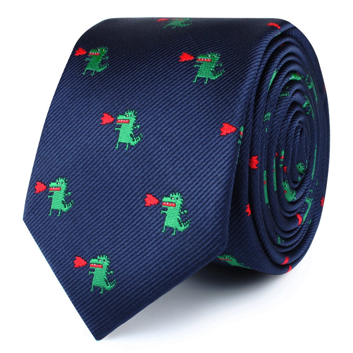 Azazel The Dragon Skinny Tie