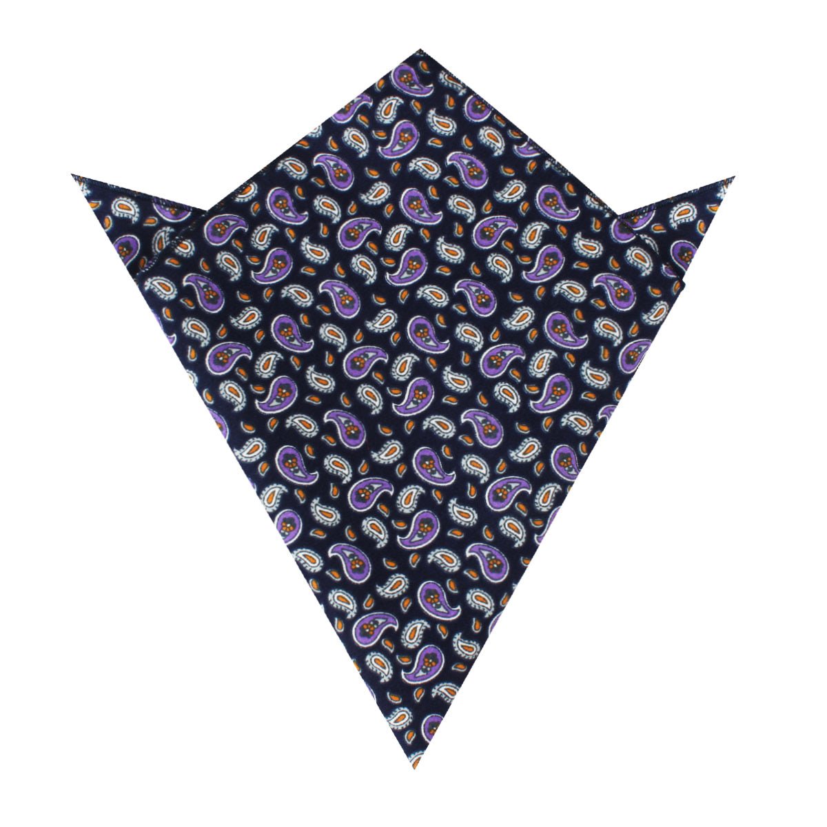 Viola De Lira Paisley Pocket Square