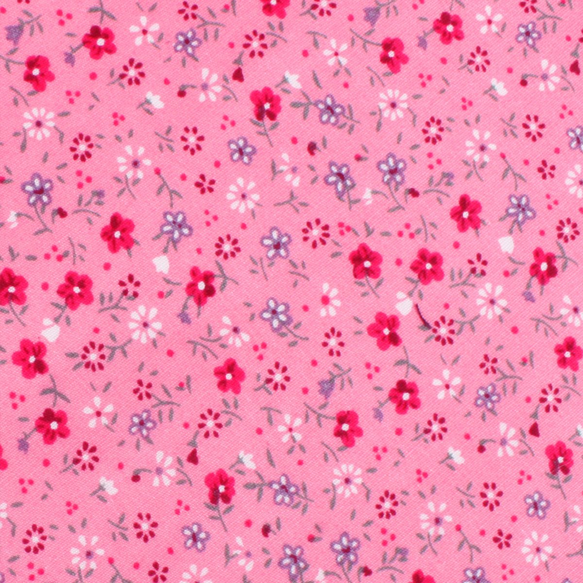 Fabric Swatch (Y304) - Flamenco Pink Floral